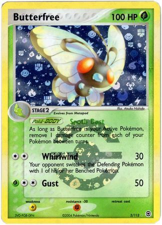 Butterfree - 2/112 - Reverse Holo - EN
