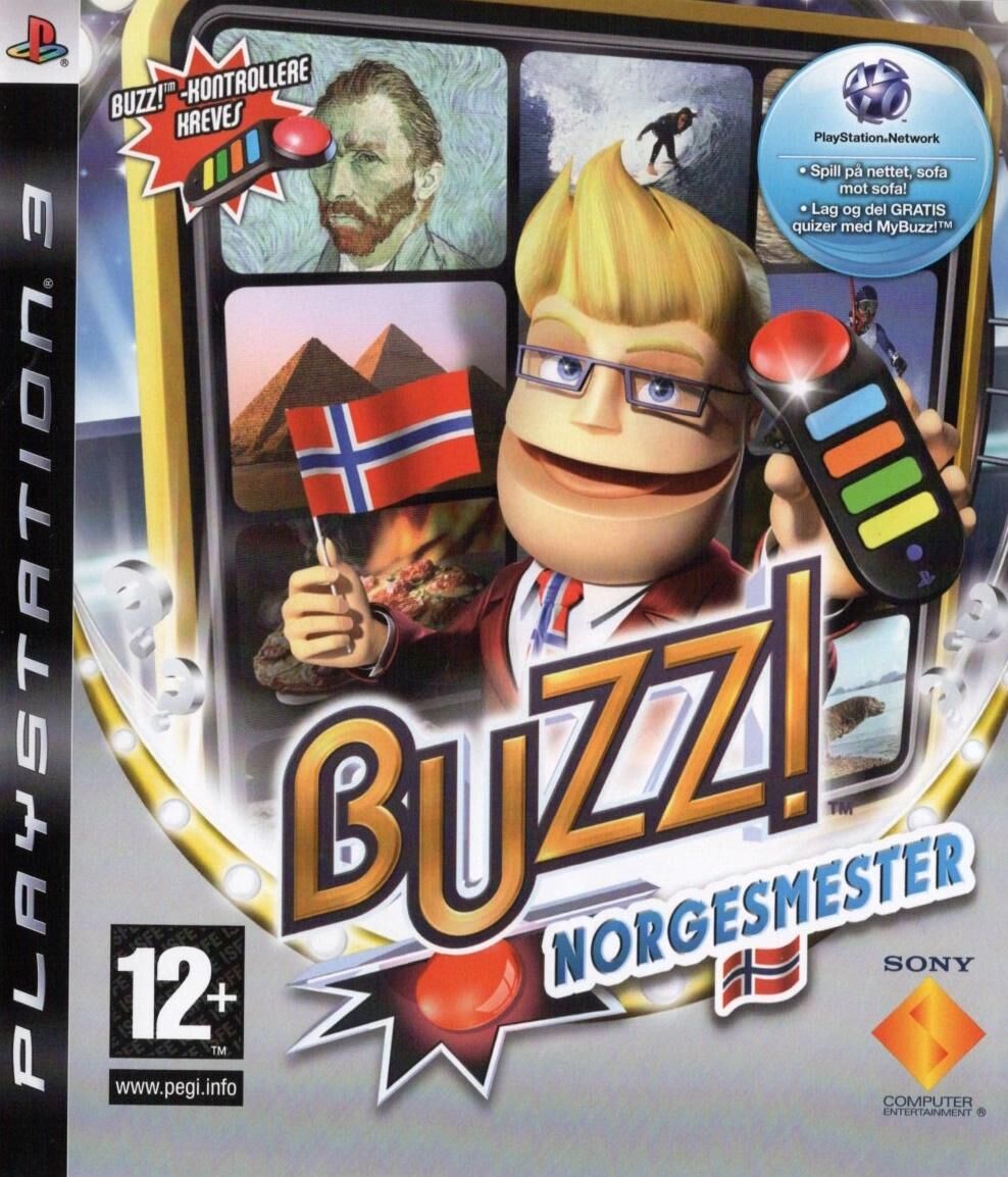 Buzz! Norgesmester - OVP - PS3
