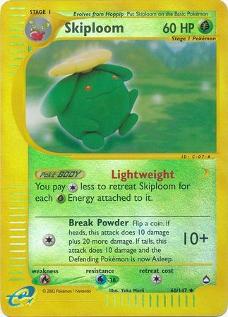 Skiploom - 60/147 - Reverse Holo - EN Skiploom - 60/147 - Reverse Holo - EN