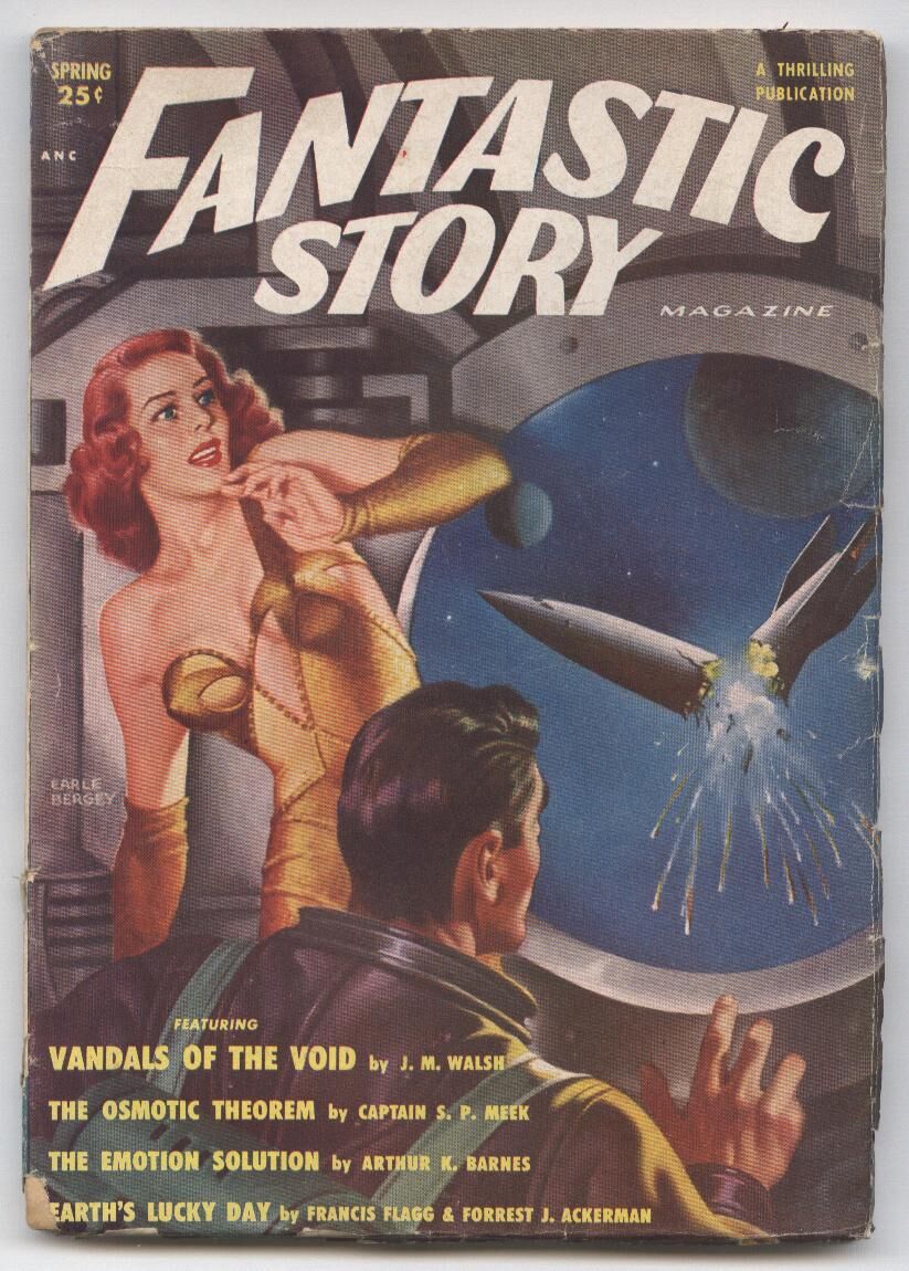 Fantastic Story Magazine 1951 Frühjahr