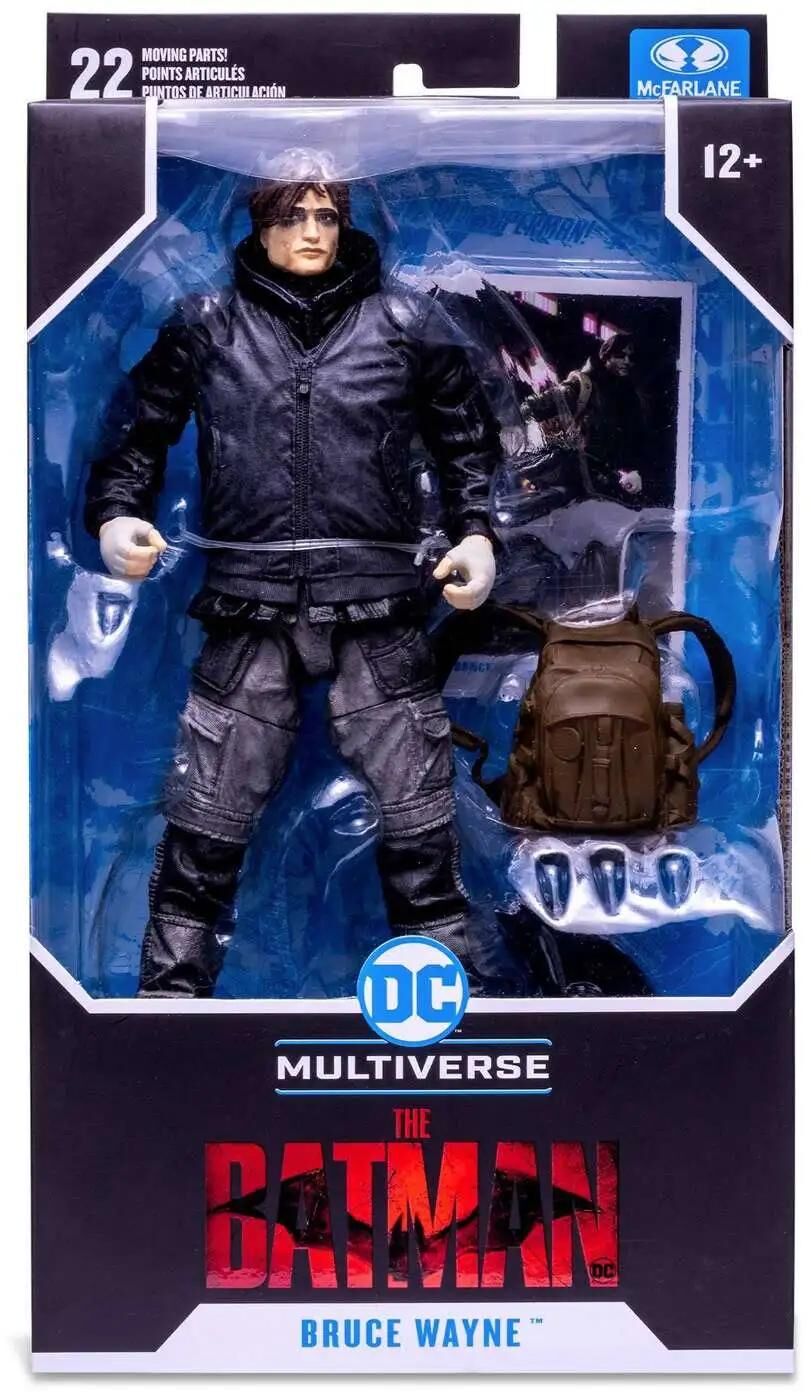 McFarlane Toys DC Multiverse Bruce Wayne Unmasked Action Figure [The Batman Movie]