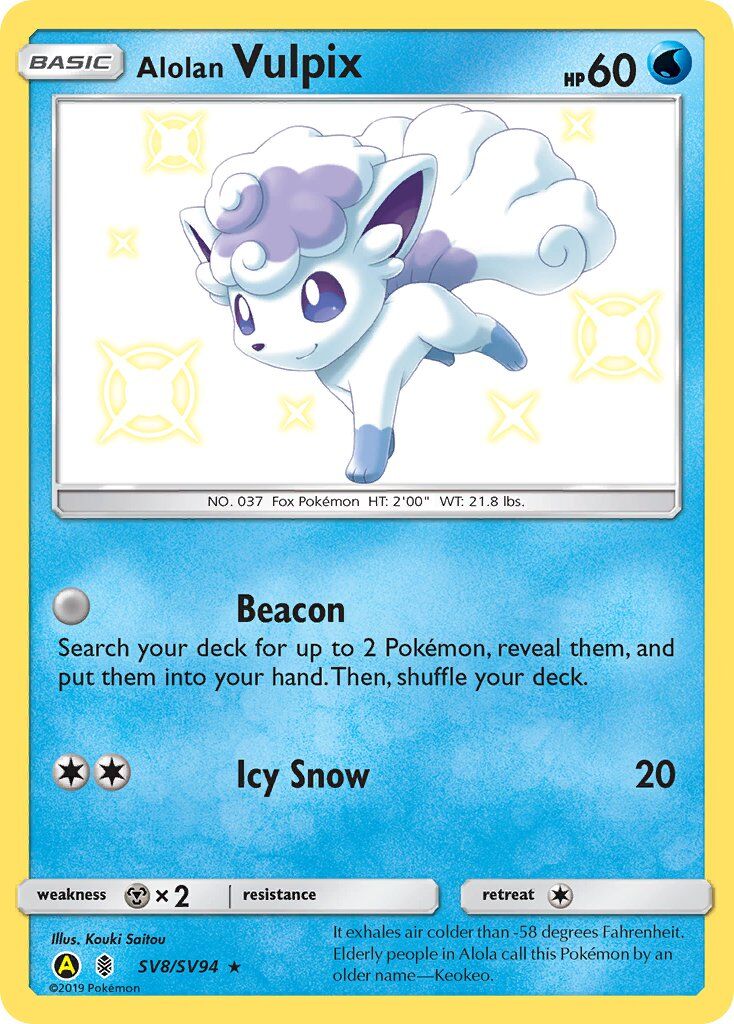 Alolan Vulpix - SV8/145 - EN