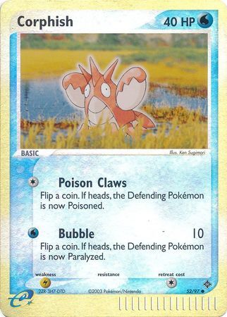 Corphish - 52/97 - Reverse Holo - EN