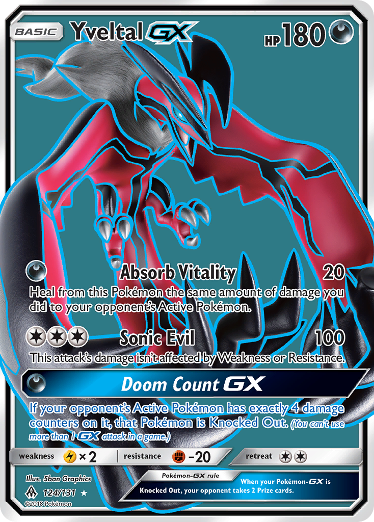 Yveltal-GX - 124/165 - EN Yveltal-GX - 124/165 - EN