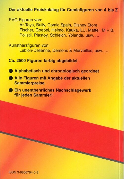 Comicfiguren Preiskatalog 2002/2003 - DE