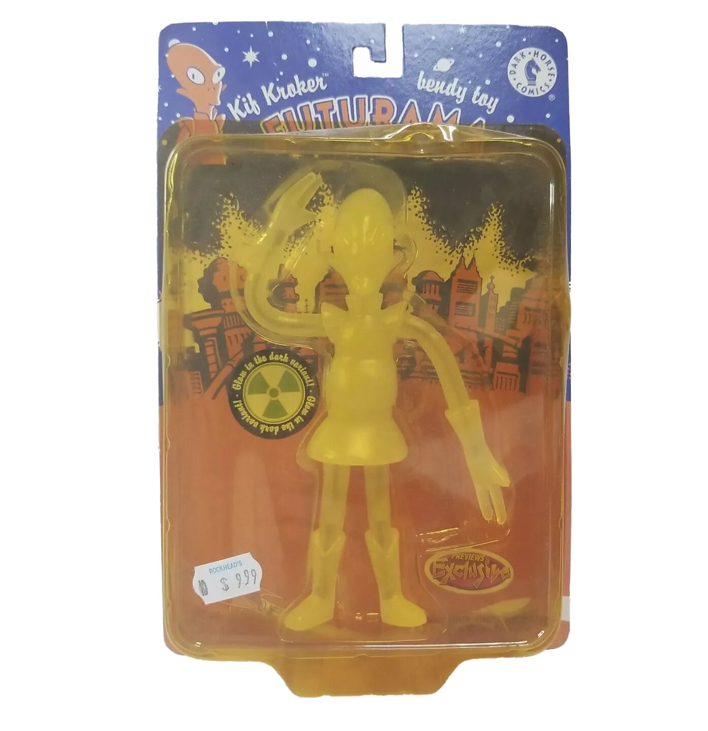 Futurama Kif Kroker Bendy Toy Figure Exclusive Preview