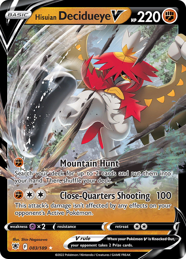 Hisuian Decidueye V - 083/189 - EN