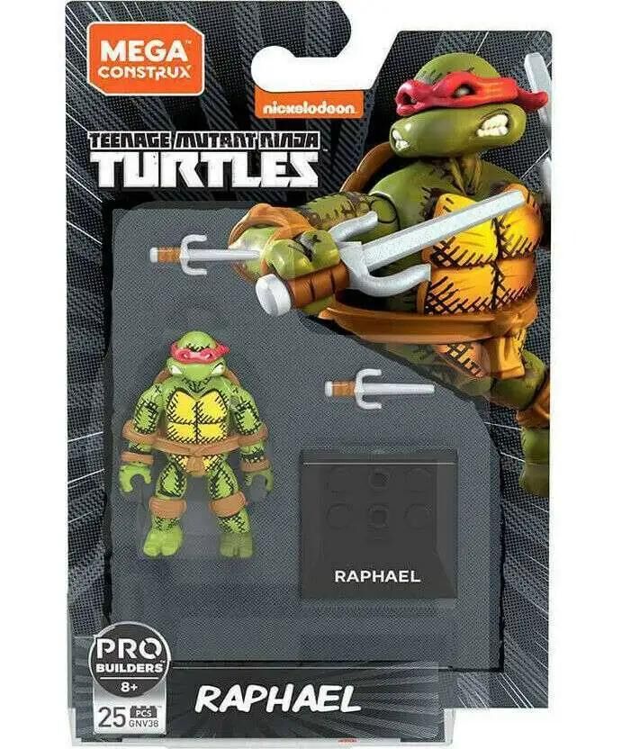 Mega Construx Teenage Mutant Ninja Turtles Heroes Raphael Mini Figure