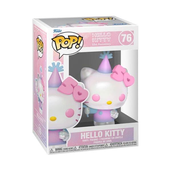 Funko Hello Kitty POP! Sanrio Vinyl Figur #76 Hello Kitty 50th Anniversary 9cm Funko Hello Kitty POP! Sanrio Vinyl Figur #76 Hello Kitty 50th Anniversary 9cm