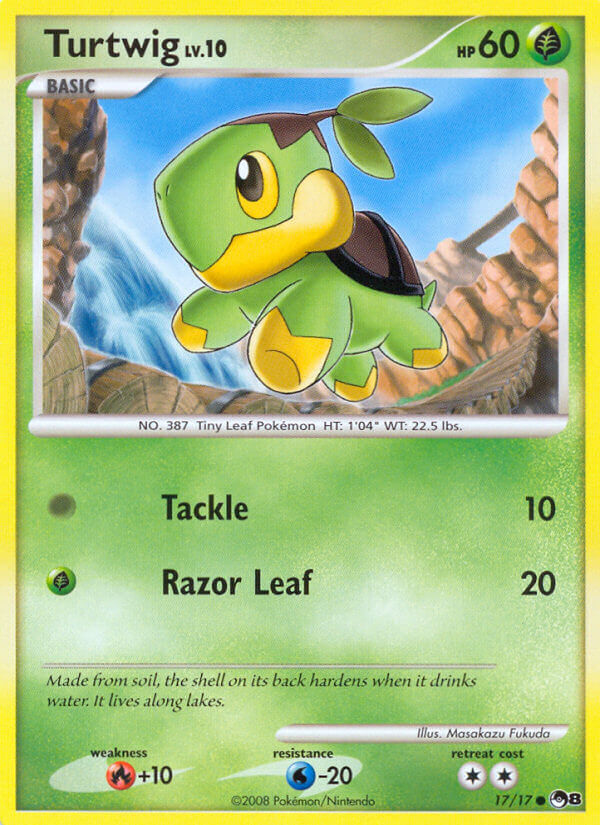 Turtwig - 17/17 - EN Turtwig - 17/17 - EN