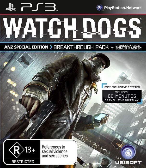 Watch Dogs [ANZ Special Edition] - OVP - PS3 - EN