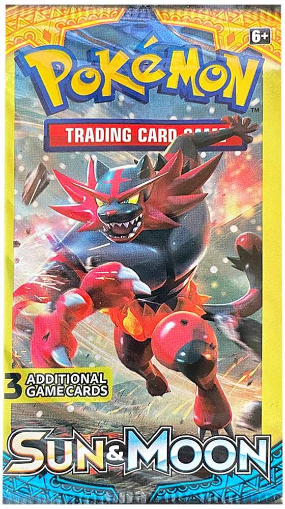 Pokémon Sun & Moon Base Set 3-Pack Booster - EN