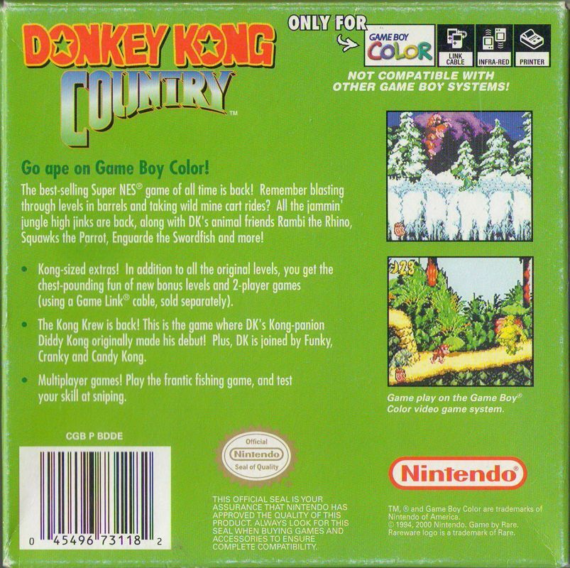 Donkey Kong Country - OVP - DE