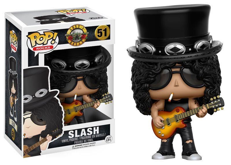 Guns N´ Roses POP! Rocks Vinyl Figur Slash 9 cm Guns N´ Roses POP! Rocks Vinyl Figur Slash 9 cm