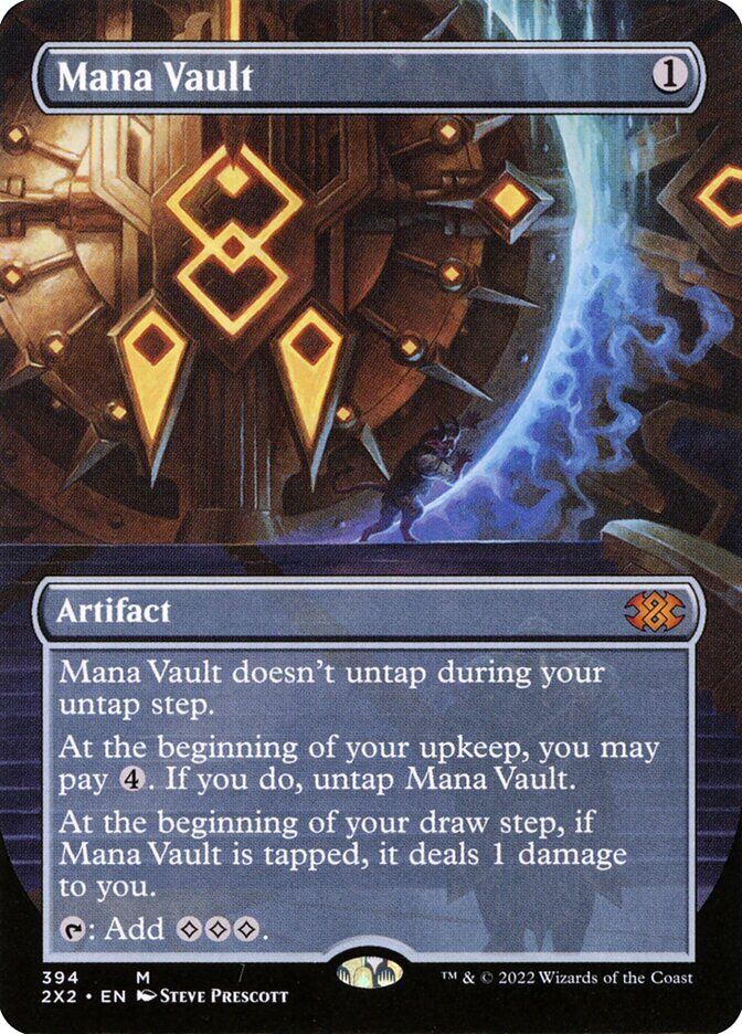 Mana Vault - 2X2 394 - Normal - EN - NM Mana Vault - 2X2 394 - Normal - EN - NM