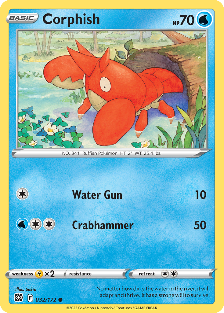 Corphish - 032/172 - EN