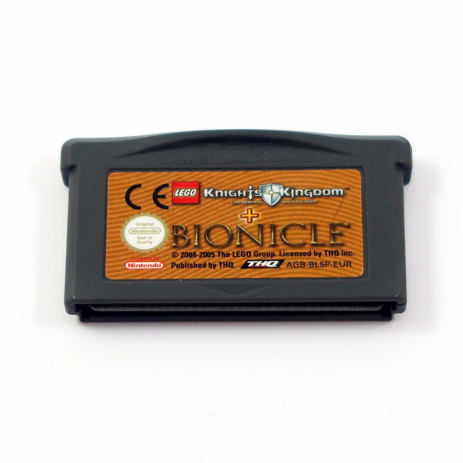 2 in 1 LEGO Bionicle & LEGO Knights' Kingdom - GBA