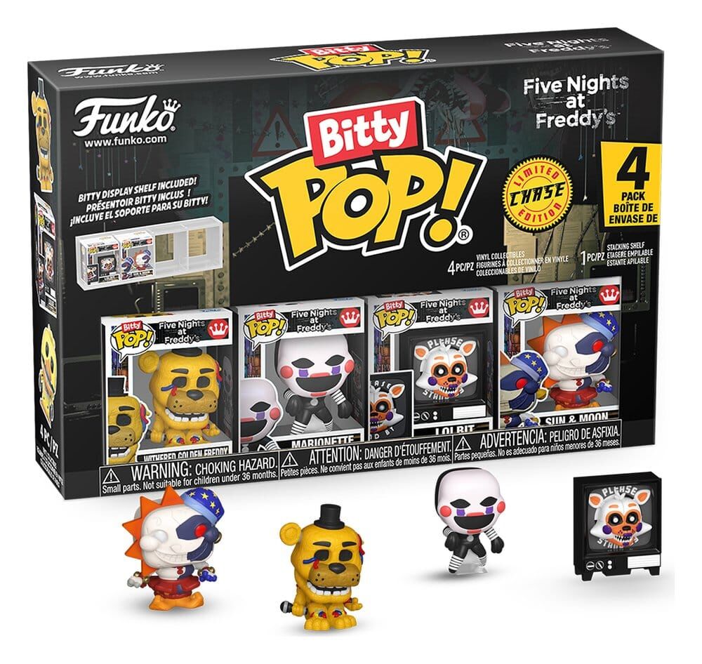 Five Nights at Freddy's Bitty POP! Vinyl Figuren 4er-Pack Series 5 2,5 cm Five Nights at Freddy's Bitty POP! Vinyl Figuren 4er-Pack Series 5 2,5 cm