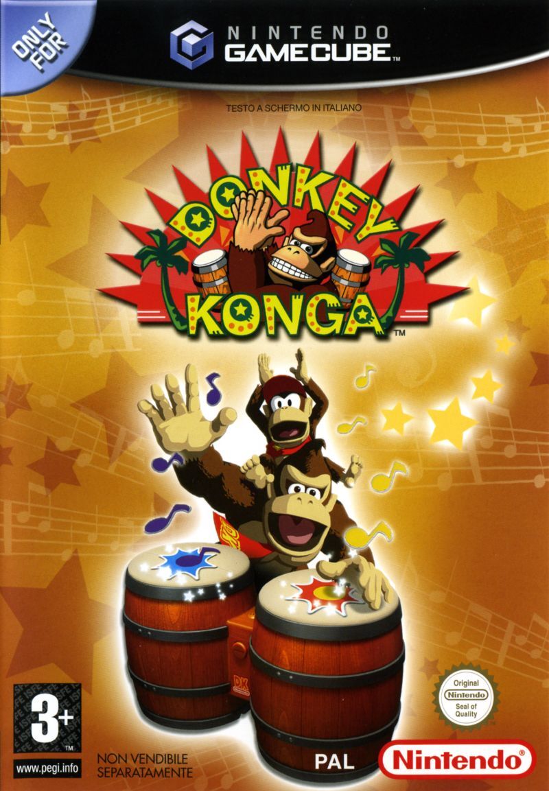 donkey-konga-nintendo-game-cube Donkey Konga - GCN