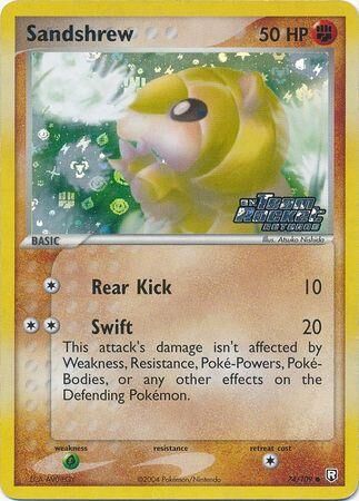 Sandshrew - 74/109 - Reverse Holo - EN