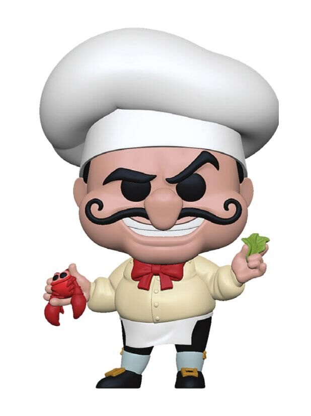 Arielle die Meerjungfrau POP! Disney Vinyl Figur Chef Louis 9 cm
