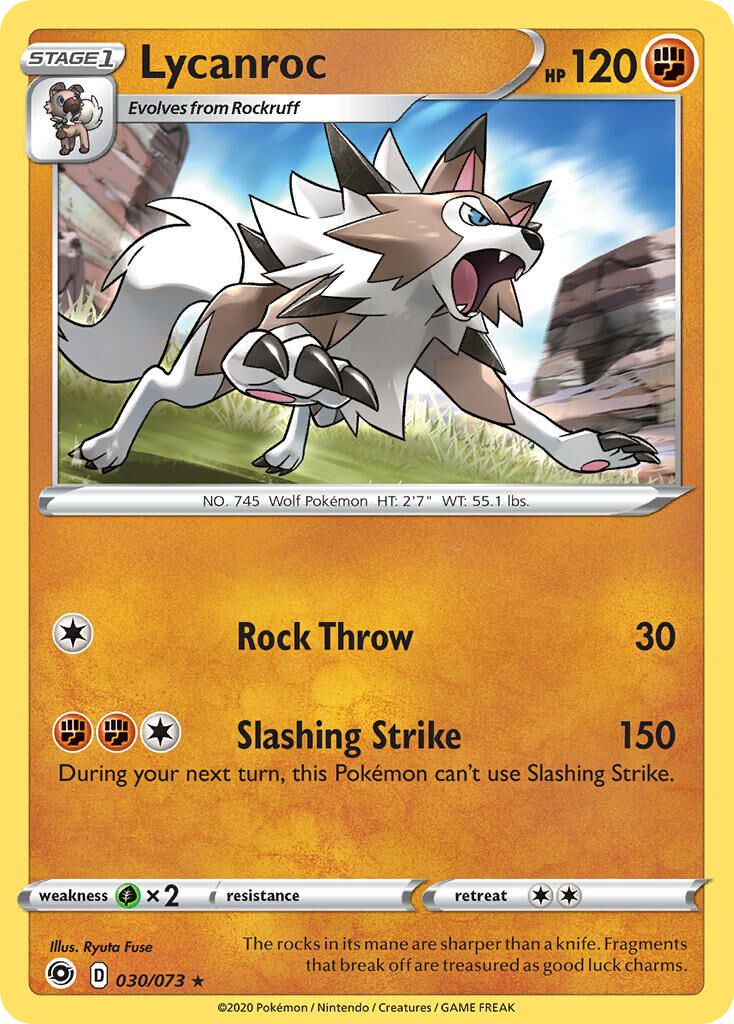 Lycanroc - 030/80 - EN Lycanroc - 030/80 - EN
