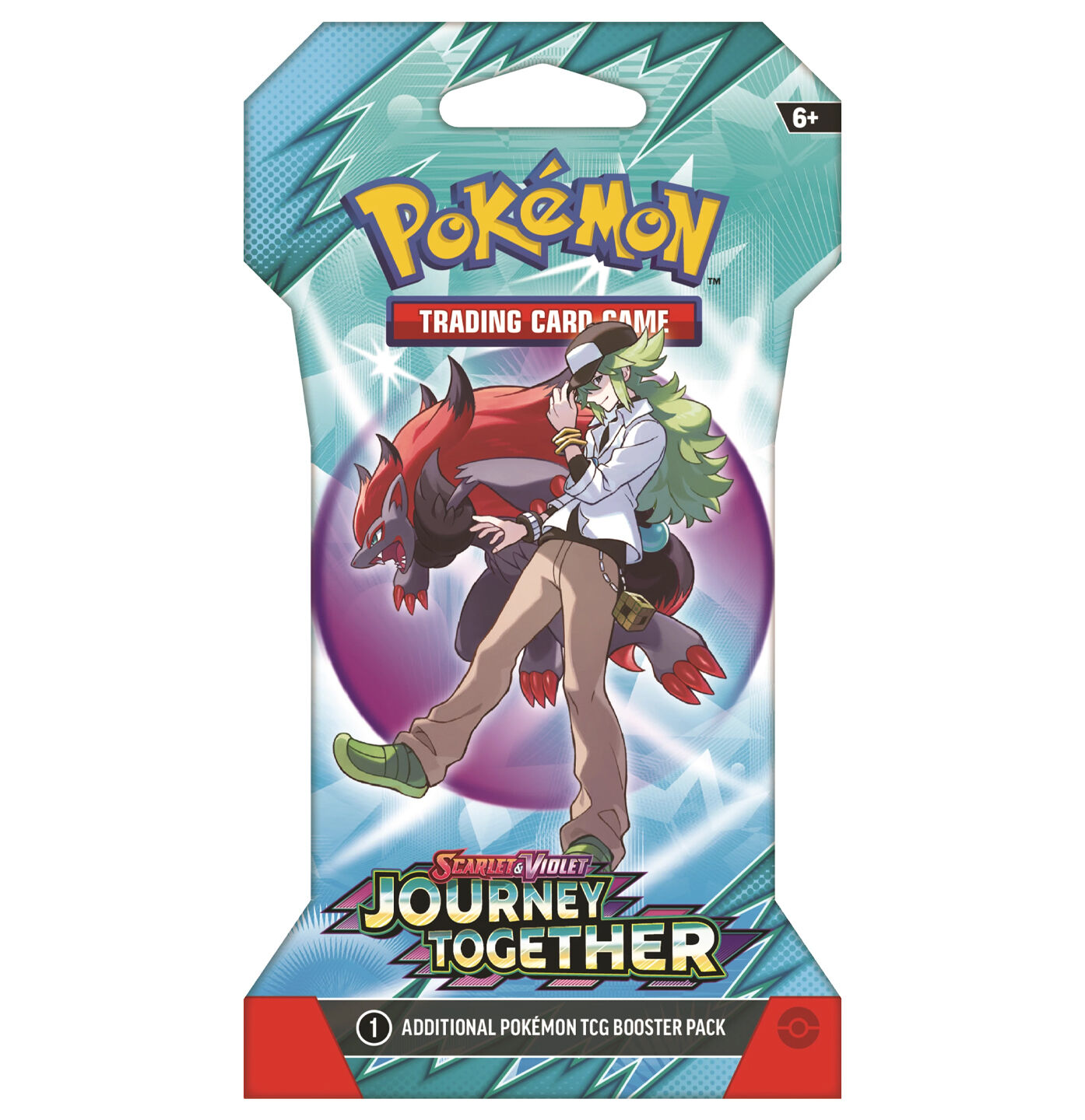 Pokémon TCG: Scarlet & Violet - Journey together (SV09) Sleeved Booster Pack (10 Cards) - EN Pokémon TCG: Scarlet & Violet - Journey together (SV09) Sleeved Booster Pack (10 Cards) - EN
