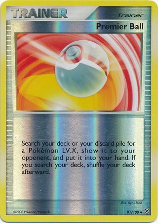 Premier Ball - 91/100 - Reverse Holo - EN Premier Ball - 91/100 - Reverse Holo - EN