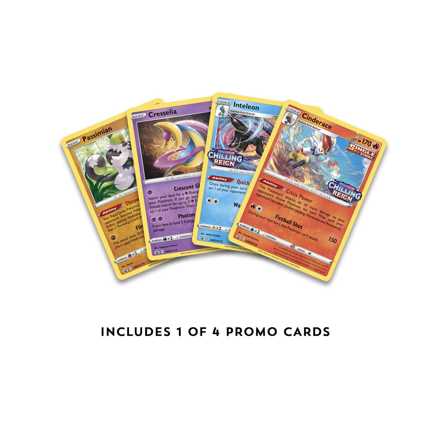 Pokémon Sword & Shield Chilling Reign Build & Battle Prerelease Kit - EN