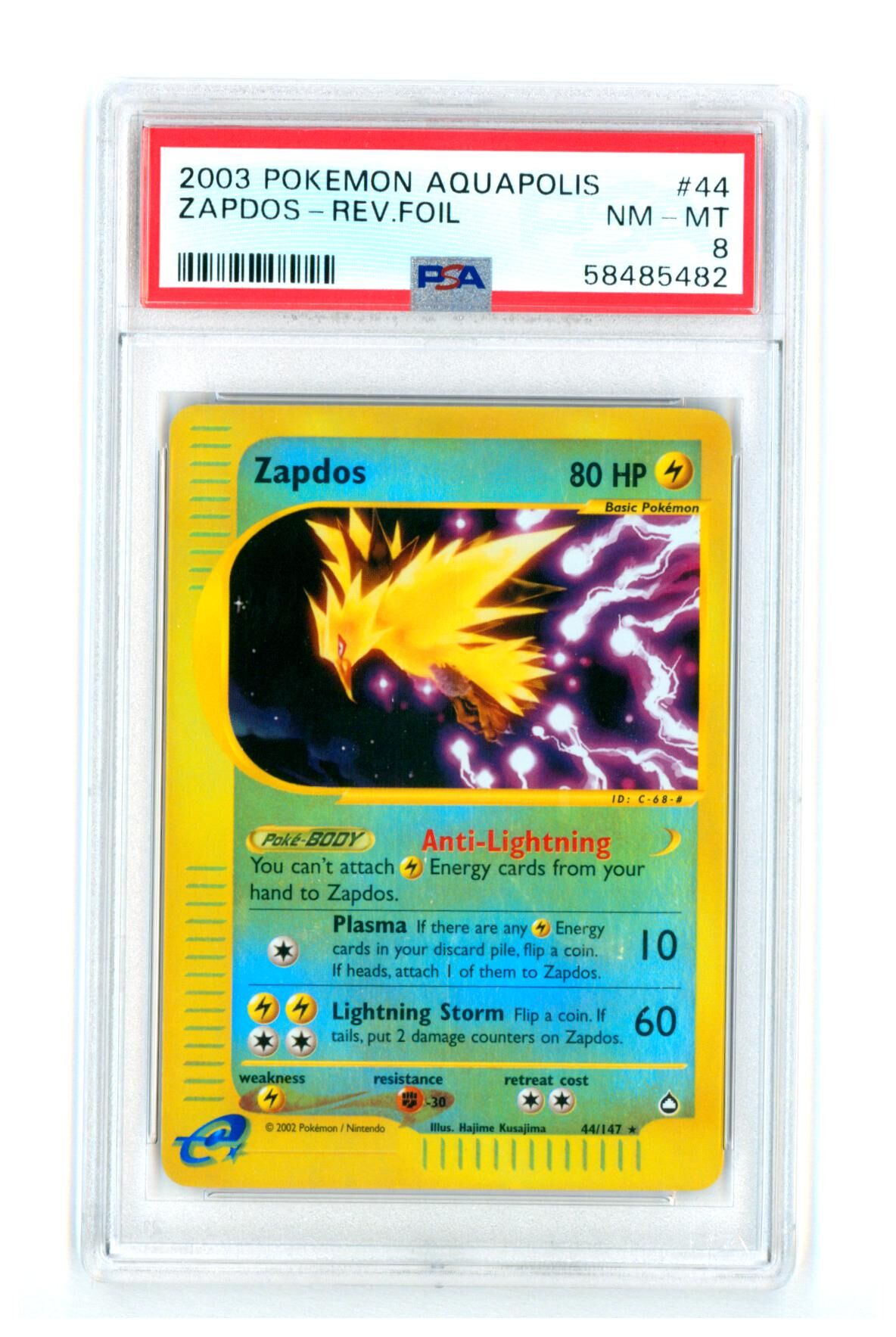 zapdos-44-147-aquapolis-reverse-holo-psa-8-nm-mt-pokemon-58485482 Zapdos 44/147 - Aquapolis - Reverse Holo - PSA 8 NM-MT - Pokémon