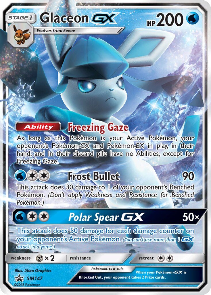 Glaceon-GX - SM147/SM147 - EN