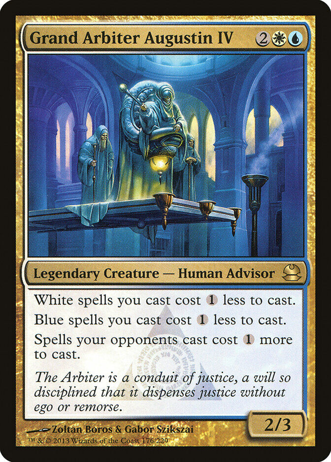 Grand Arbiter Augustin IV - MMA 176 - Foil - EN - NM Grand Arbiter Augustin IV - MMA 176 - Foil - EN - NM