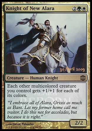 Knight of New Alara - 2009 Release Promo Holo - MTG - Near Mint - EN