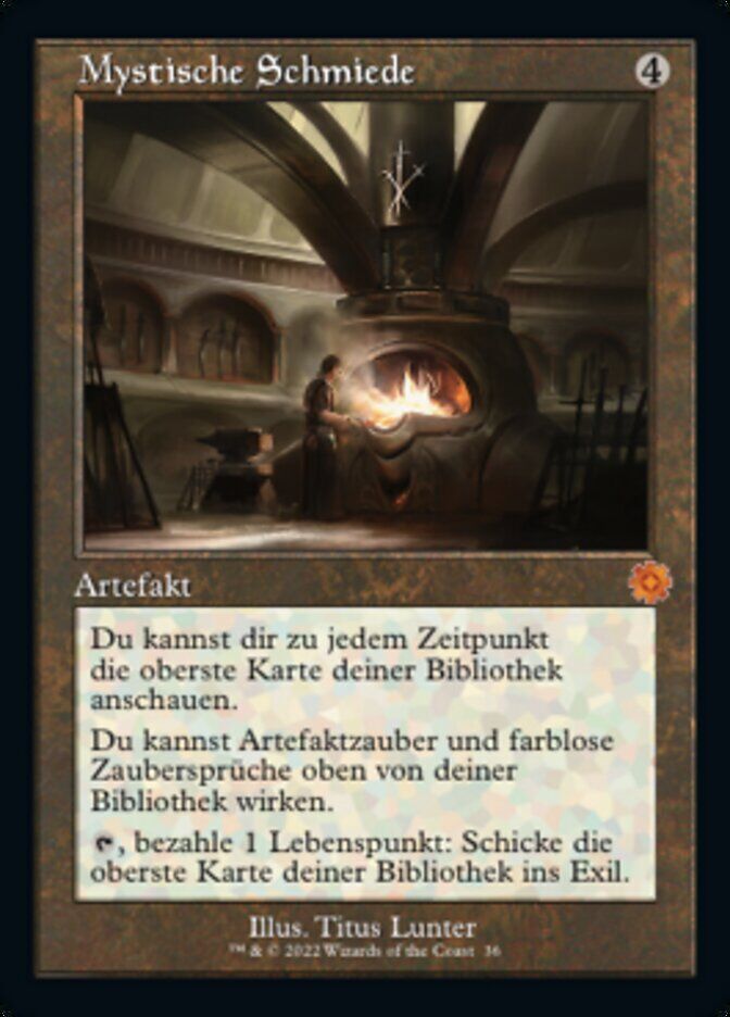 Mystic Forge - BRR 36 - Foil - DE - NM Mystic Forge - BRR 36 - Foil - DE - NM