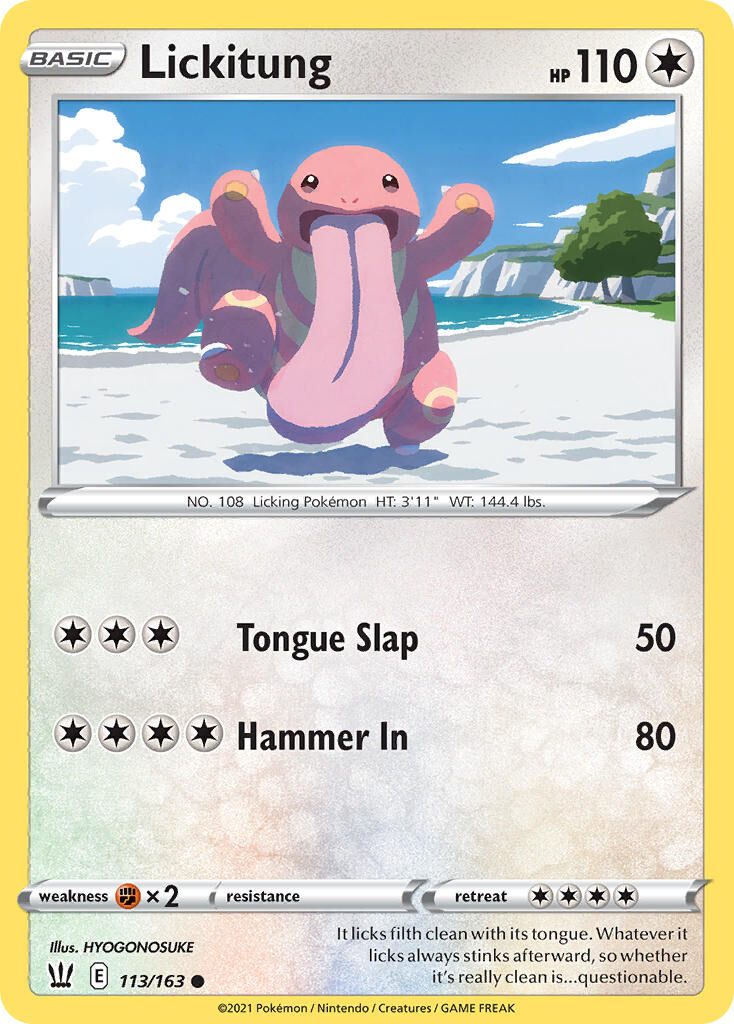 Lickitung - 113/163 - EN Lickitung - 113/163 - EN