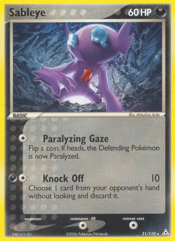 Sableye - 31/110 - EN Sableye - 31/110 - EN