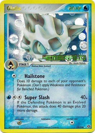 Glalie - 13/106 - Reverse Holo - EN