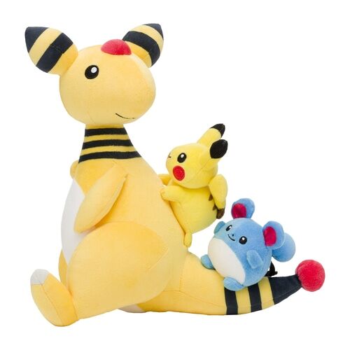 Ampharos Pikachu Marill Plush - 27 cm Ampharos Pikachu Marill Plush - 27 cm