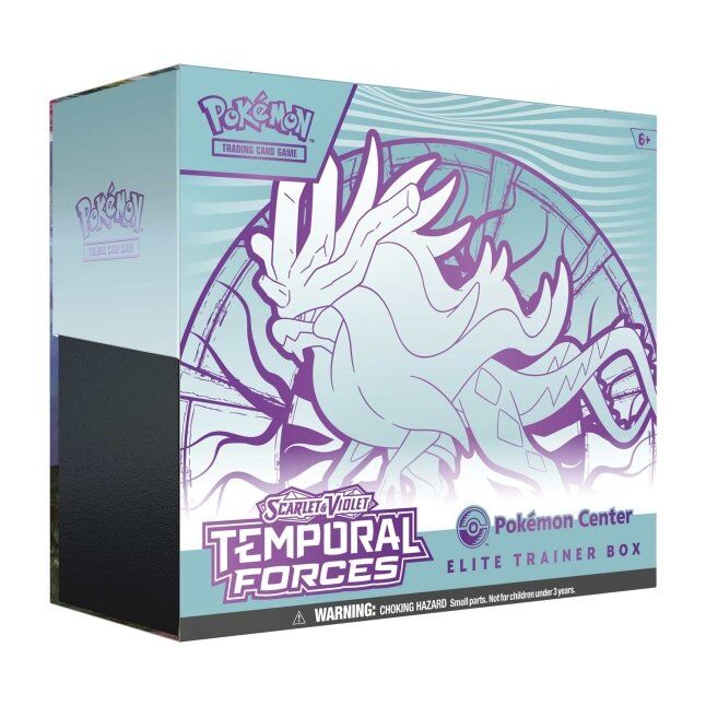 Pokémon TCG: Scarlet & Violet-Temporal Forces Pokémon Center Elite Trainer Box (Walking Wake) - EN Pokémon TCG: Scarlet & Violet-Temporal Forces Pokémon Center Elite Trainer Box (Walking Wake) - EN