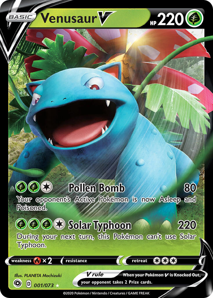 Venusaur V - 001/80 - EN Venusaur V - 001/80 - EN
