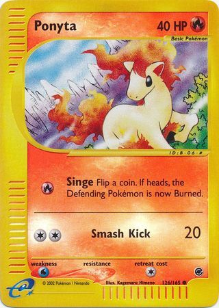 Ponyta - 126/165 - Reverse Holo - EN