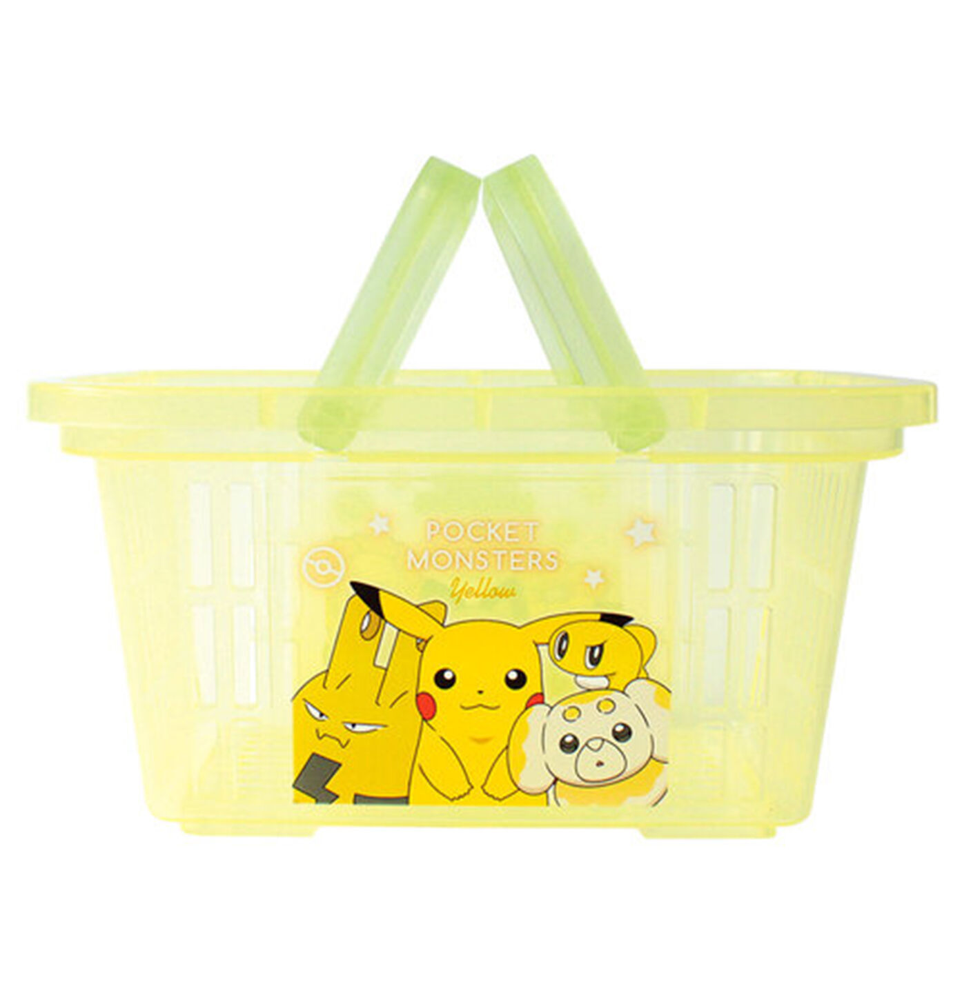Mini Basket - Fidough & Pikachu & Sprigatito : Green Mini Basket - Fidough & Pikachu & Sprigatito : Green