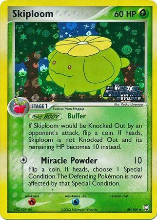 Skiploom - 49/109 - Reverse Holo - EN