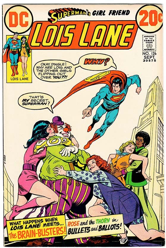 lois_lane_126 Superman's Girlfriend Lois Lane #126