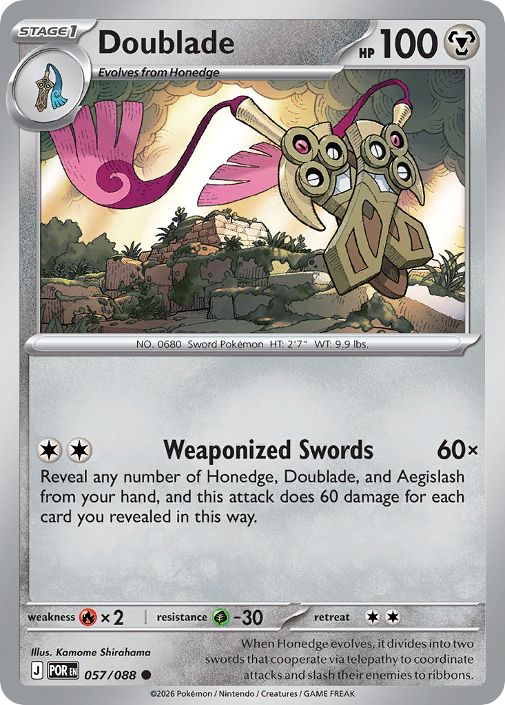 Doublade - 057/088 - EN Doublade - 057/088 - EN