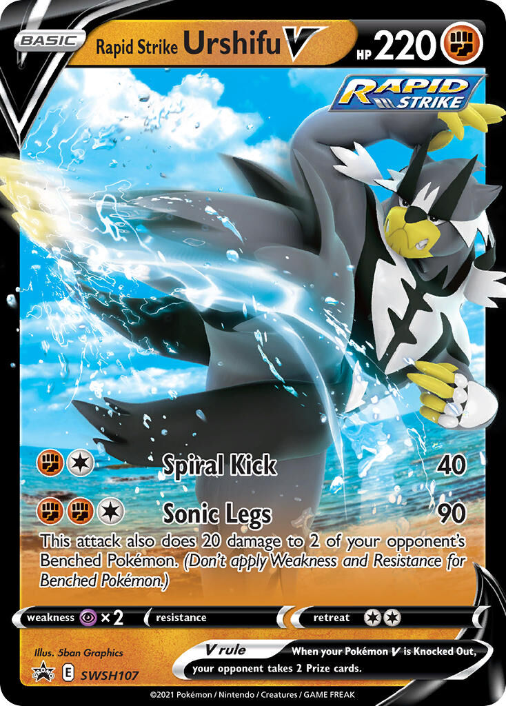 Rapid Strike Urshifu V - SWSH107/306 - EN