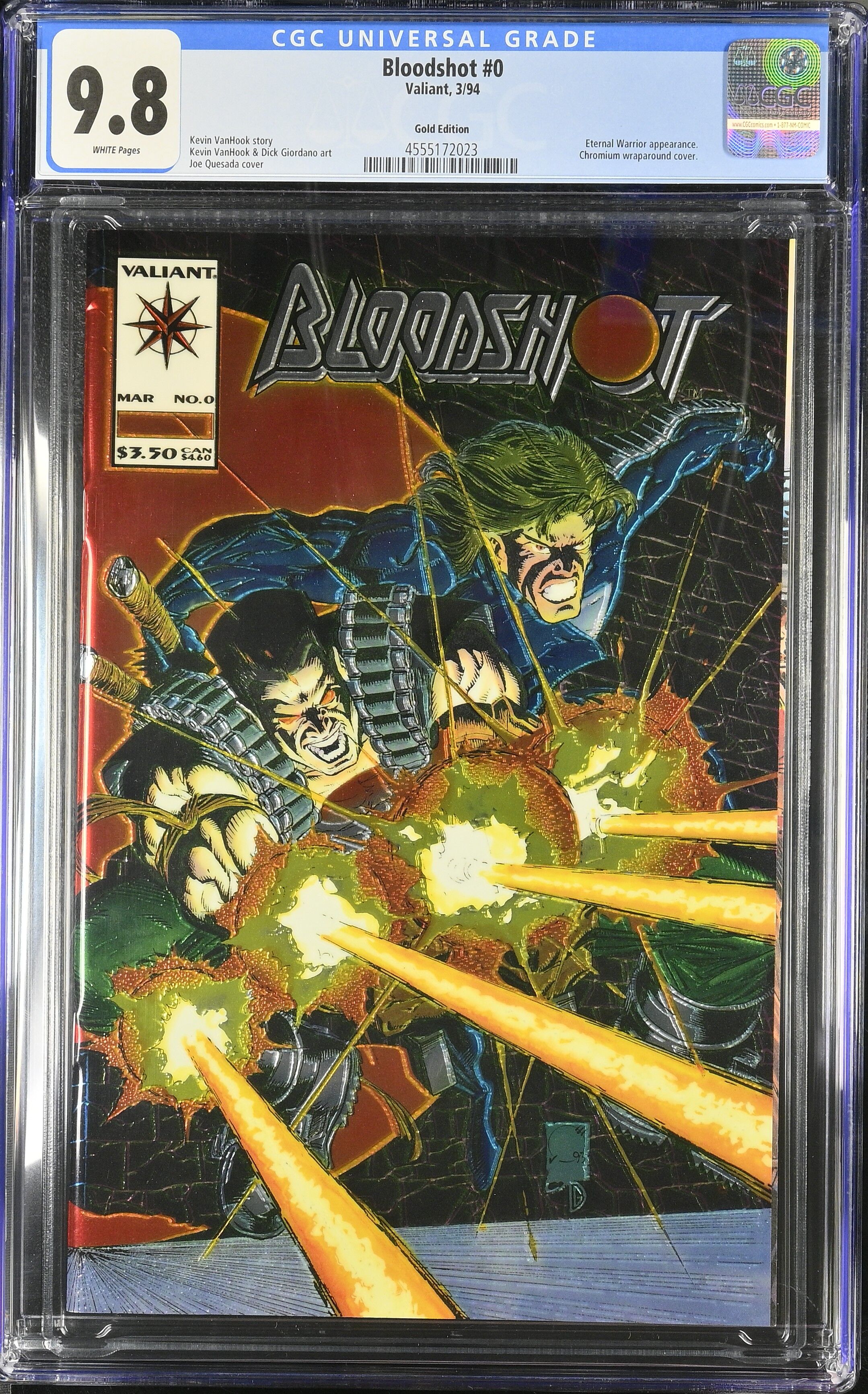 Bloodshot #0 CGC 9.8