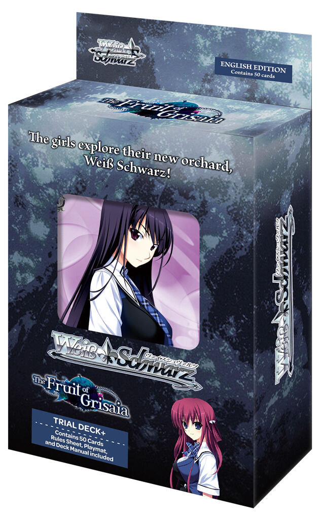 The Fruit of Grisaia Trial Deck - Weiss Schwarz TCG - EN The Fruit of Grisaia Trial Deck - Weiss Schwarz TCG - EN