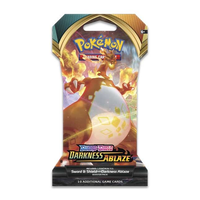 Pokémon Sword & Shield Darkness Ablaze Sleeved Booster - EN