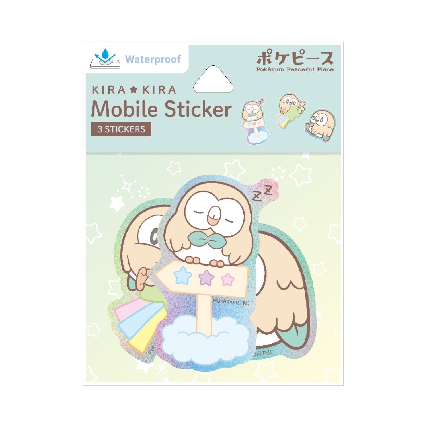 Pokepeace Mobile Sticker Rowlet